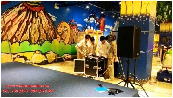 lắp đặt hệ thống âm thanh tại vingroup